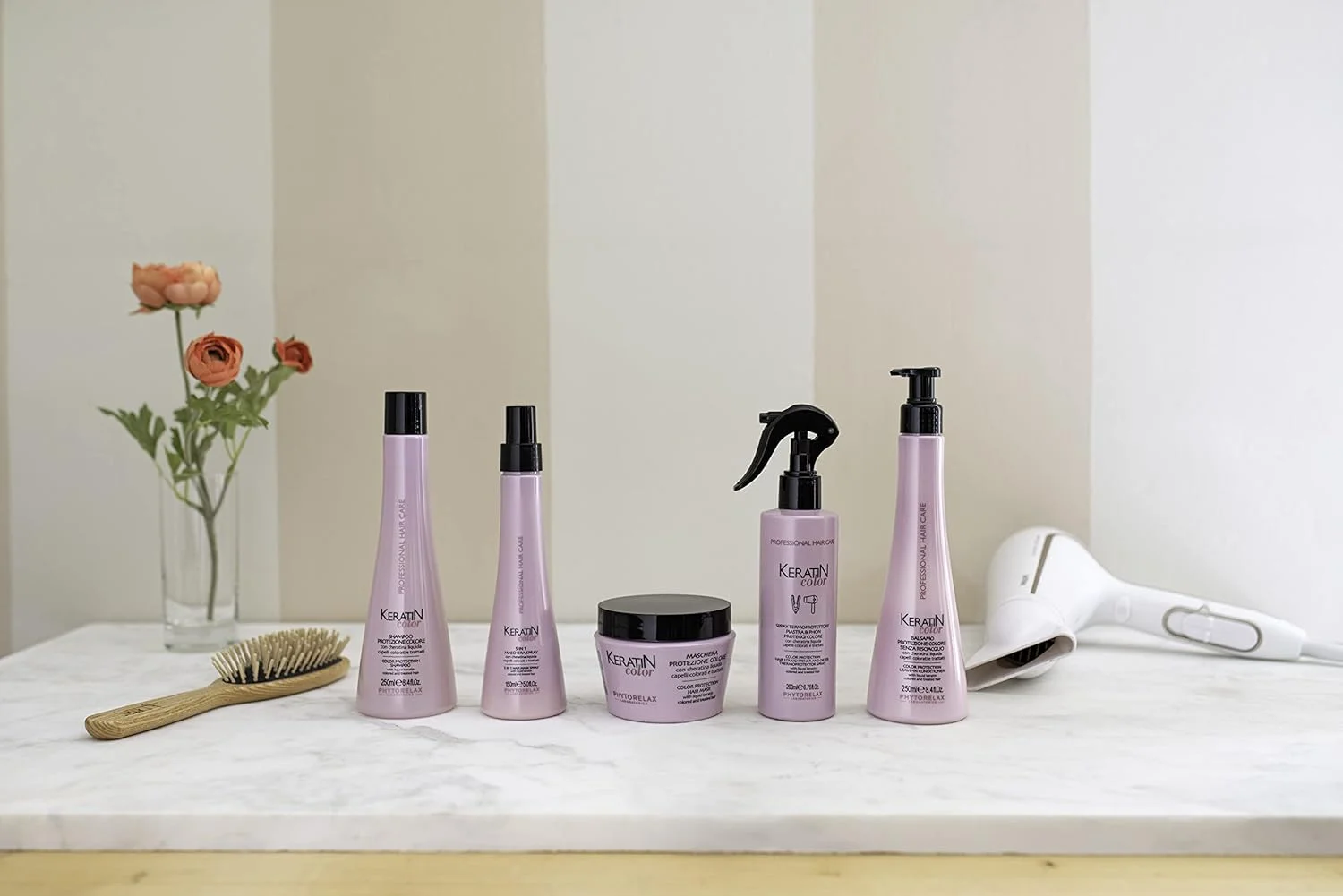 شامپو محافظ کراتین موهای رنگ شده و آسیب دیده فیتوریلاکس Bio Keratin حجم 250 میلی لیتر