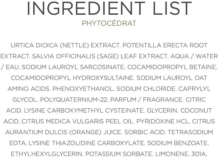 شامپو درمانی تصفیه کننده فیتو فیتوسدرات 250 میلی لیتر - حاوی روغن های ضروری لیمو برای پوست سر چرب