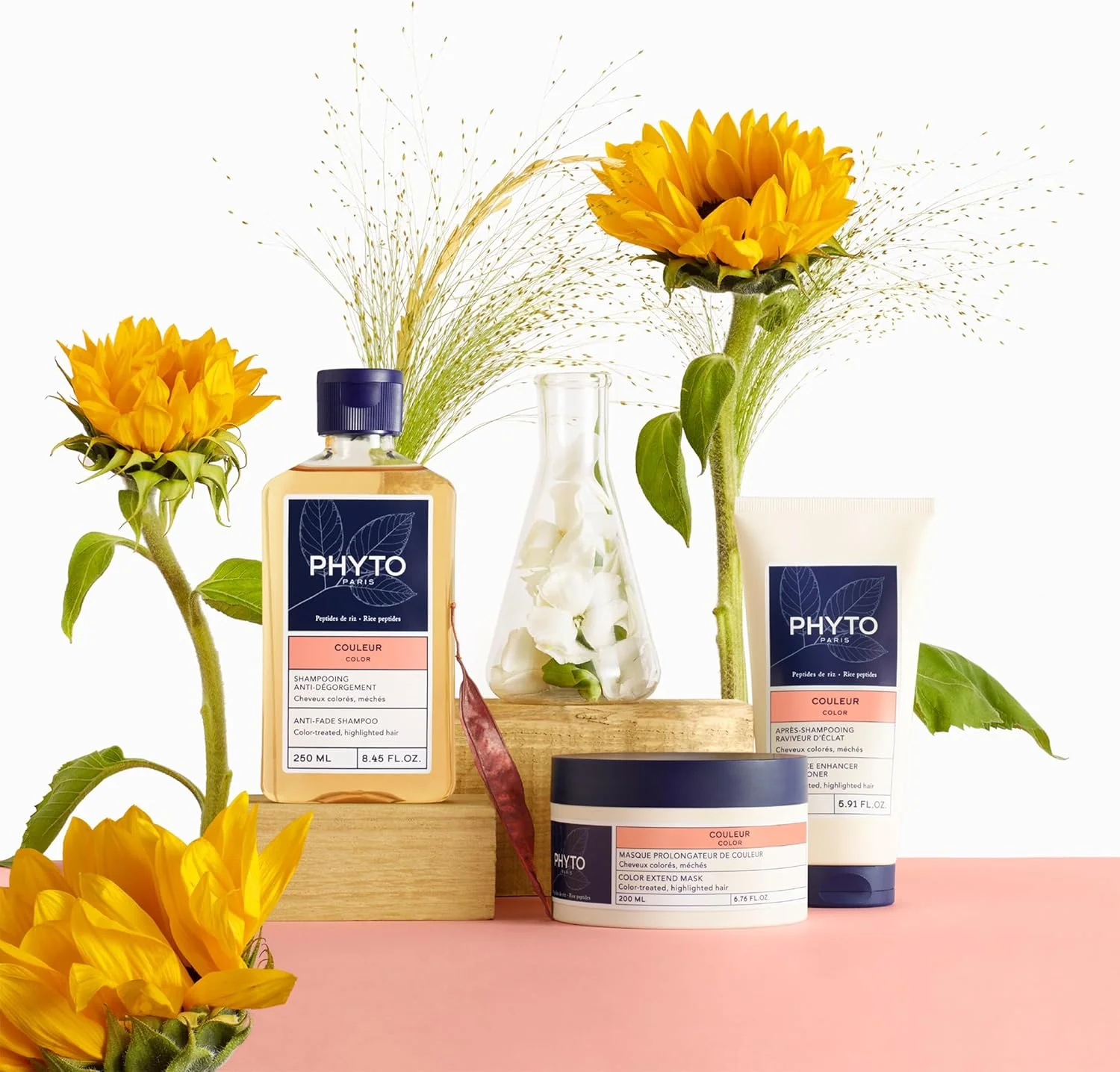 شامپو تثبیت کننده رنگ مو فیتو کالر 250 میلی لیتر - محافظت از رنگ مو در برابر محو شدن تا 12 بار شستشو، بدون سولفات، بدون سیلیکون