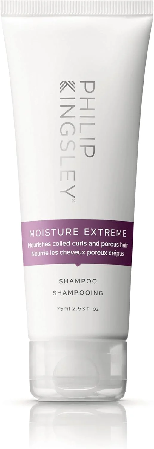 شامپو فوق العاده غنی کننده رطوبت فیلیپ کینگزلی برای موهای فر، خشک و آسیب دیده، مرطوب کننده و درخشان کننده، 75 میلی لیتر