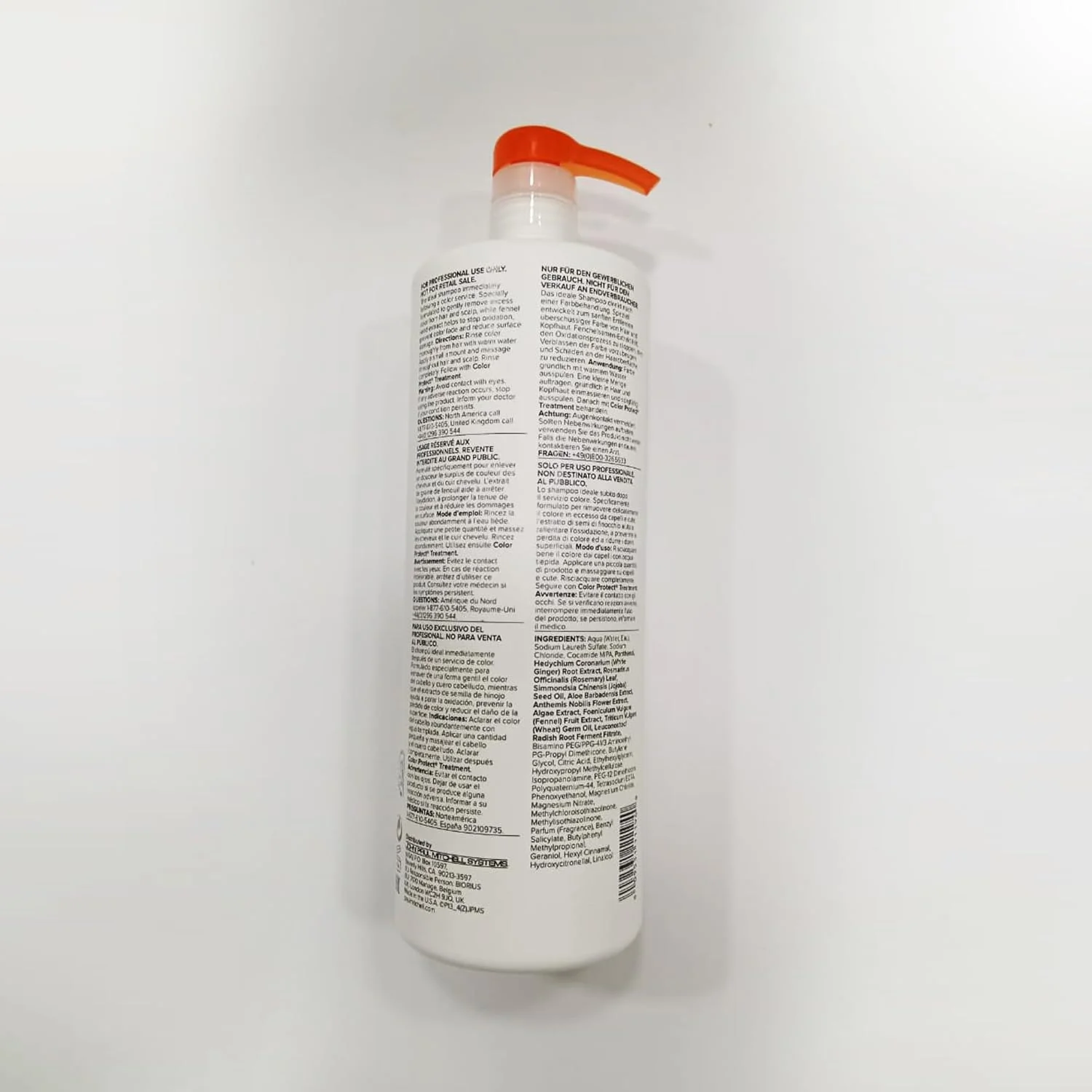 شامپو محافظ رنگ مو پل میچل کالر پروتکت پس از رنگ 1000 میلی لیتر