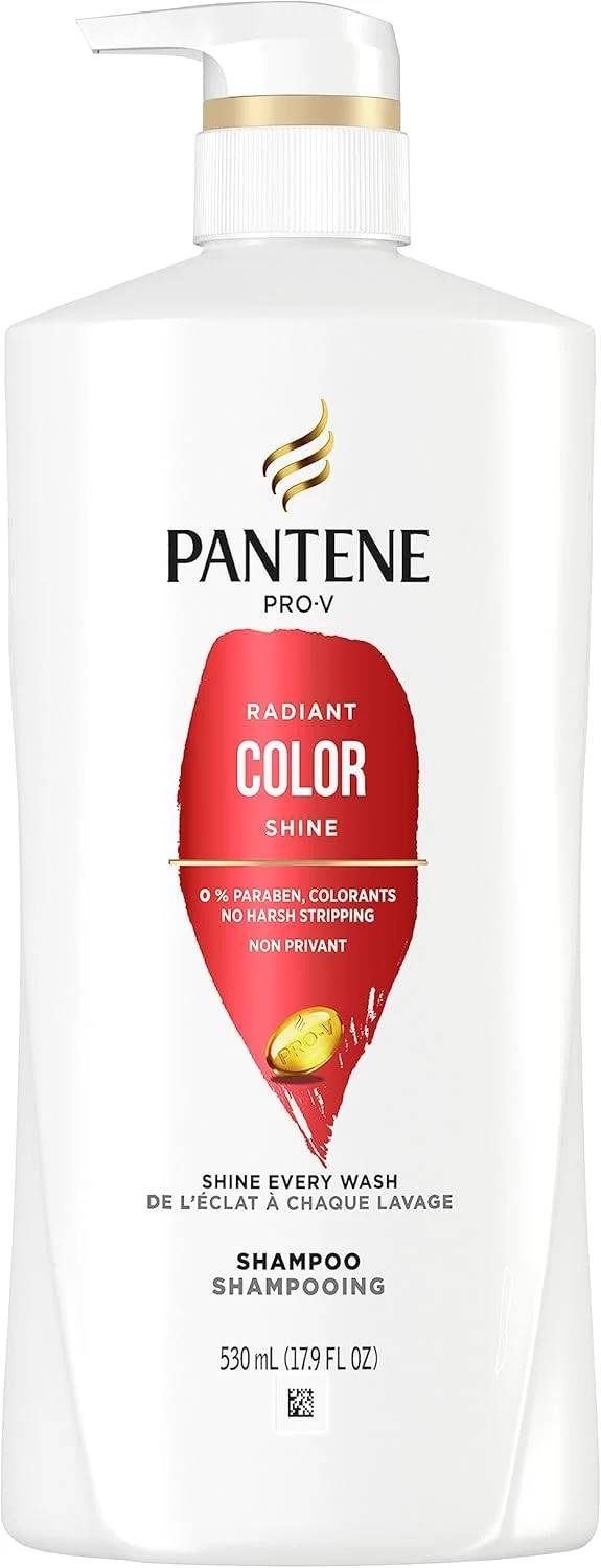 شامپو موهای رنگ شده پنتن پرو-وی مدل Radiant Color Shine، حجم 530 میلی لیتر