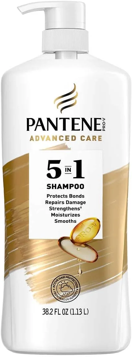 شامپو مراقبت پیشرفته پنتن 5 در 1 پرو-ویتامین B5 کمپلکس 1.13 لیتر