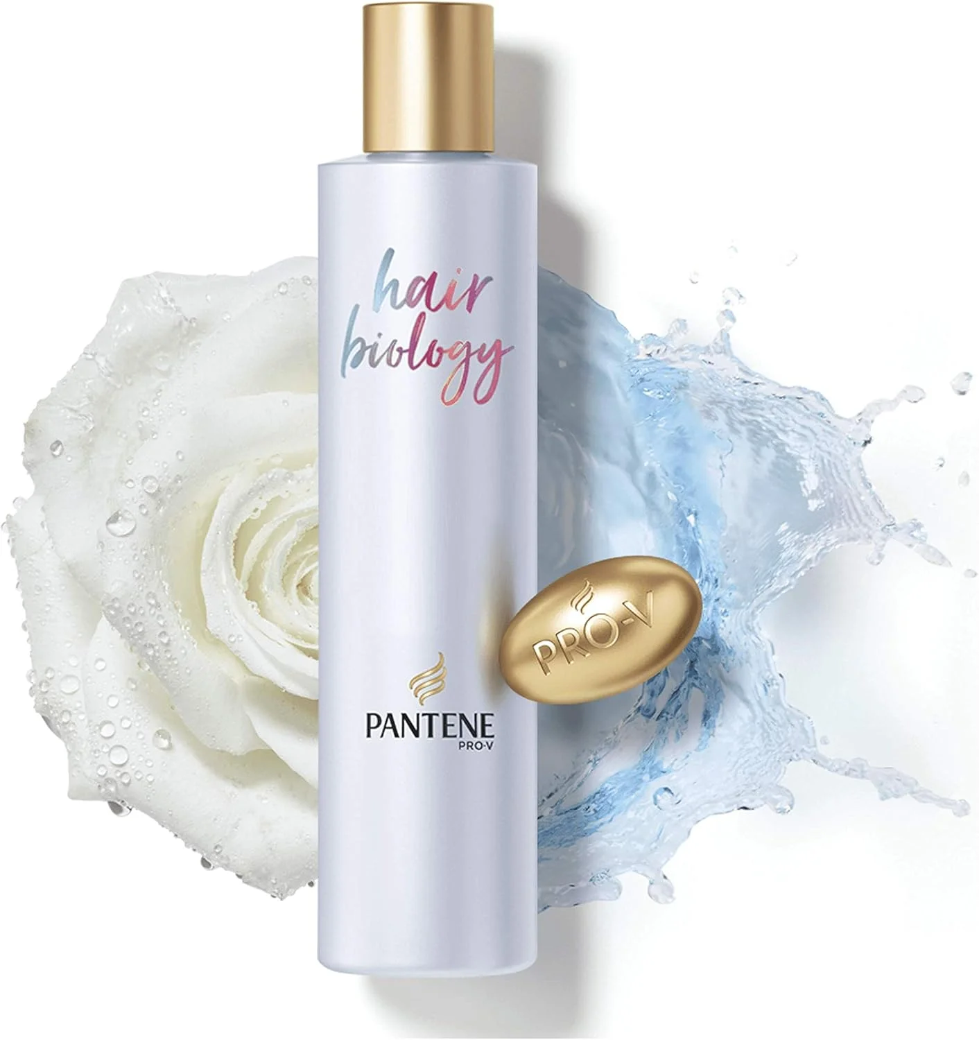شامپو حرفه ای پنتن پرو-وی، شامپو موهای چرب برای موهای چرب در ریشه و فیبرهای آسیب دیده، Hair Biology پاکسازی و بازسازی، 250 میلی لیتر