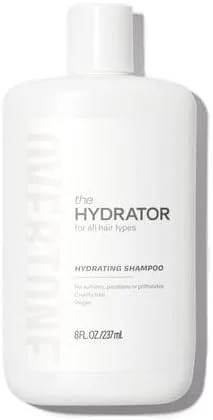 شامپو مرطوب کننده آبرسان اورتون – 236 میلی لیتر، بدون سولفات، پاک کننده موی وگان برای انواع مو – آبرسانی عمیق و کنترل وز – شامپو مغذی روزانه برای موهای خشک، آسیب دیده و رنگ شده