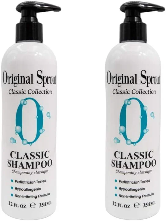 شامپو طبیعی اورجینال اسپراوت. شامپو ارگانیک بدون سولفات برای مراقبت کامل از موهای طبیعی. 355 میلی لیتر (دو عددی)