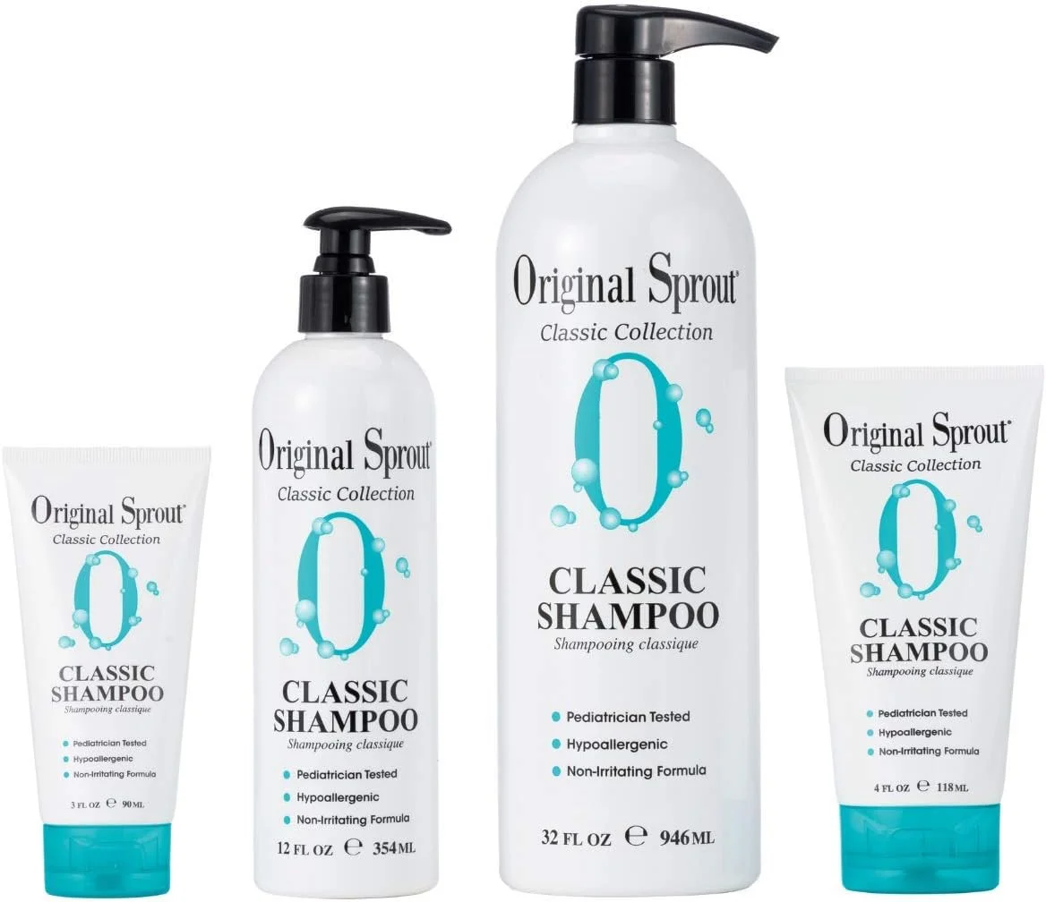 شامپو طبیعی اورجینال اسپراوت. شامپو ارگانیک بدون سولفات برای مراقبت کامل از موهای طبیعی. 355 میلی لیتر (دو عددی)