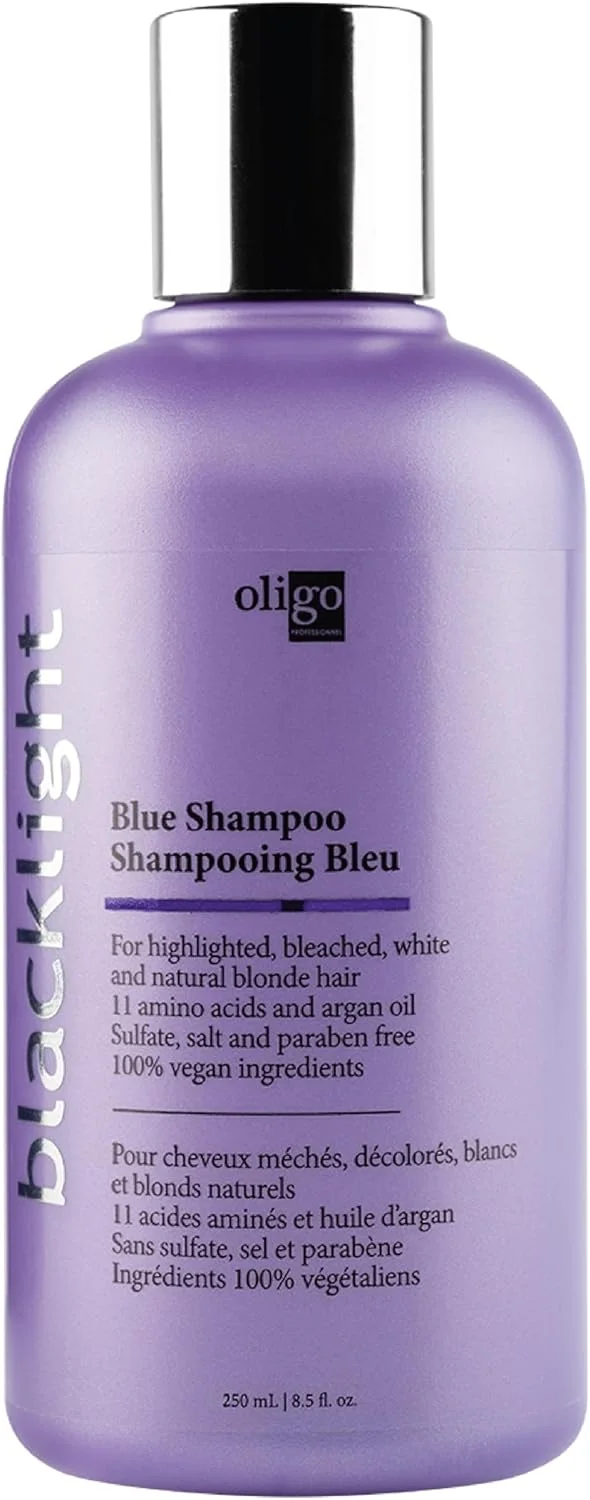 شامپو آبی بلکلایت الیگو پروفشنال (250 میلی لیتر) محافظت از موهای رنگ شده | افزایش ماندگاری رنگ، درخشش براق | وگان
