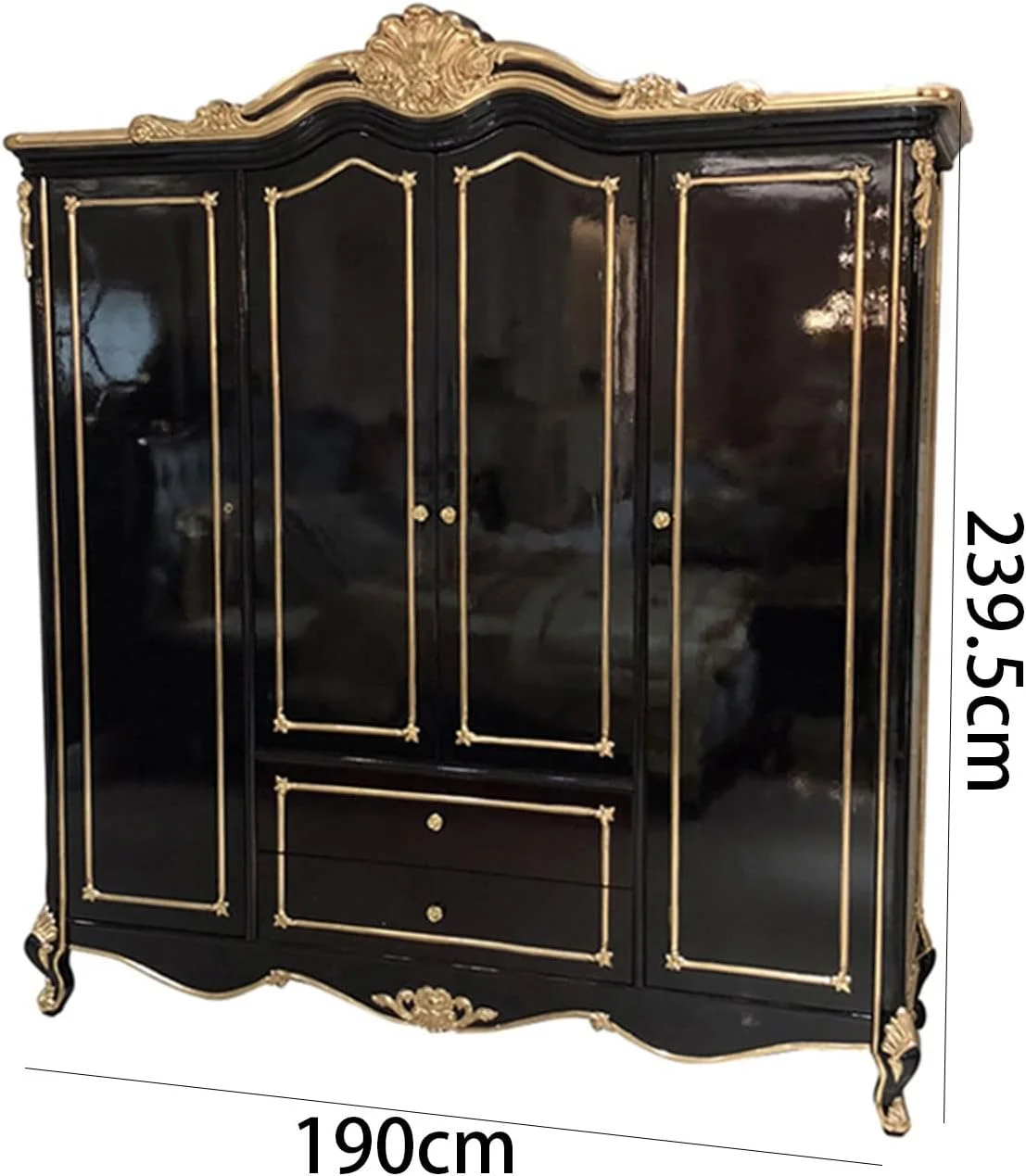 رگال لباس VFNRESW کمد لباس چوبی جامد با حکاکی درب دوتایی ترکیبی آشپزخانه مبلمان کلی رگال لباس VFNRESW کمد لباس چوبی جامد با حکاکی درب دوتایی ترکیبی آشپزخانه مبلمان کلی