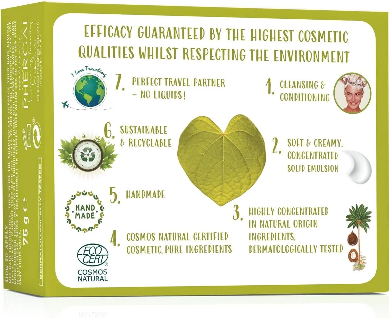 شامپو و نرم کننده محافظ رنگ موی نچرالینت 2 در 1، مناسب موهای رنگ شده، 75 گرم، NttBarG