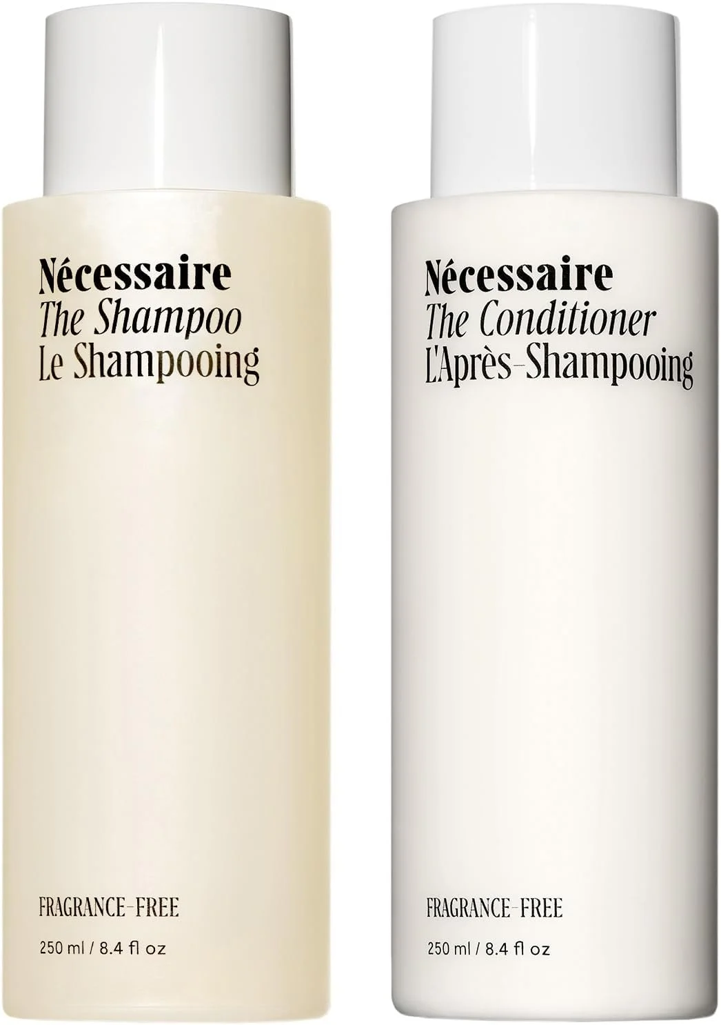 نِـسِـسِـر دوتایی مراقبت از مو - شامپو و نرم کننده سایز کامل (دو عدد). شامپو + نرم کننده. حاوی هیالورونیک اسید + کمپلکس ویتامین B. بدون رایحه. مورد تایید انجمن ملی اگزما. نِـسِـسِـر دوتایی مراقبت از مو - شامپو و نرم کننده سایز کامل (دو عدد). شامپو + نرم کننده. حاوی هیالورونیک اسید + کمپلکس ویتامین B. بدون رایحه. مورد تایید انجمن ملی اگزما.