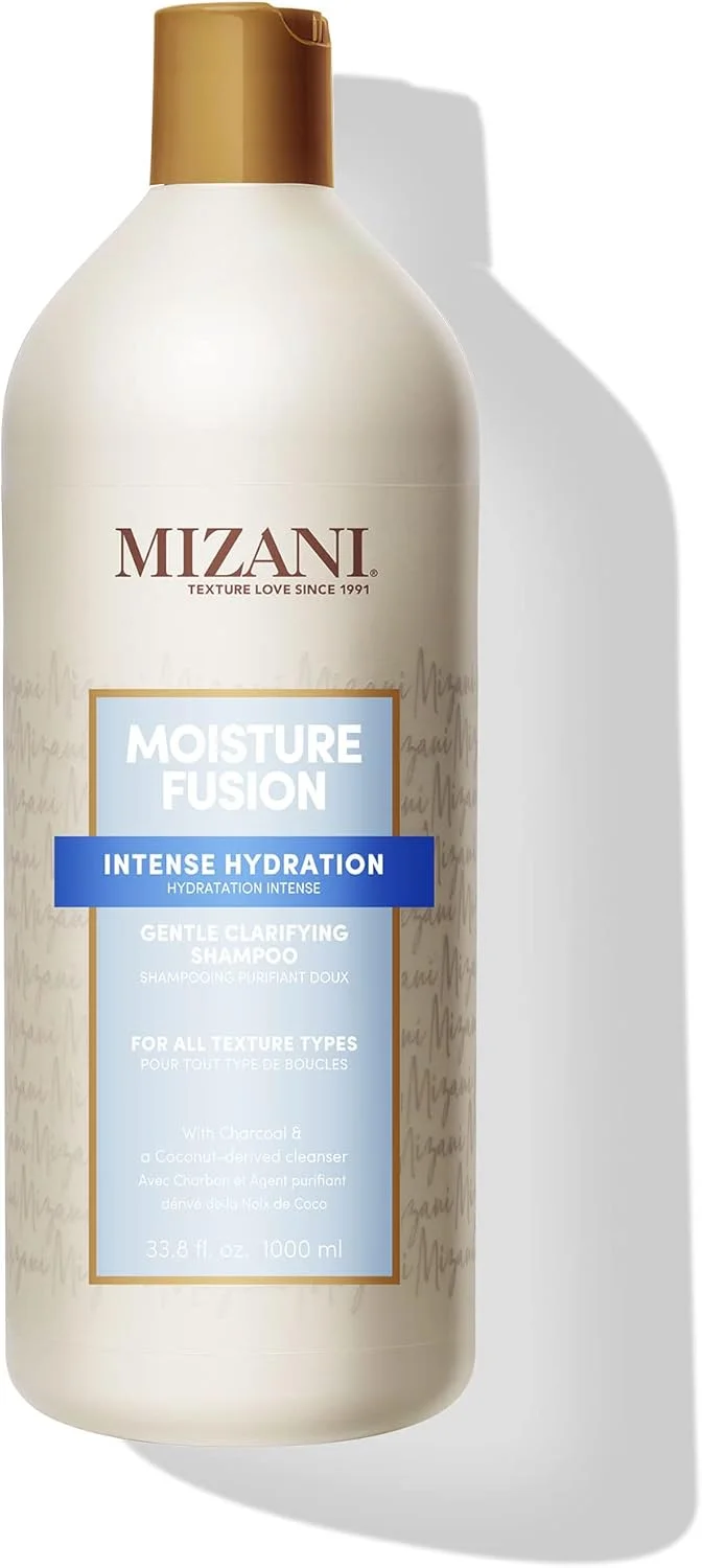 شامپو پاک کننده ملایم موهای فر میزانی Moisture Fusion | پاک کننده مو برای از بین بردن رسوبات | حاوی زغال | مخصوص موهای فر | 1000 میلی لیتر شامپو پاک کننده ملایم موهای فر میزانی Moisture Fusion | پاک کننده مو برای از بین بردن رسوبات | حاوی زغال | مخصوص موهای فر | 1000 میلی لیتر