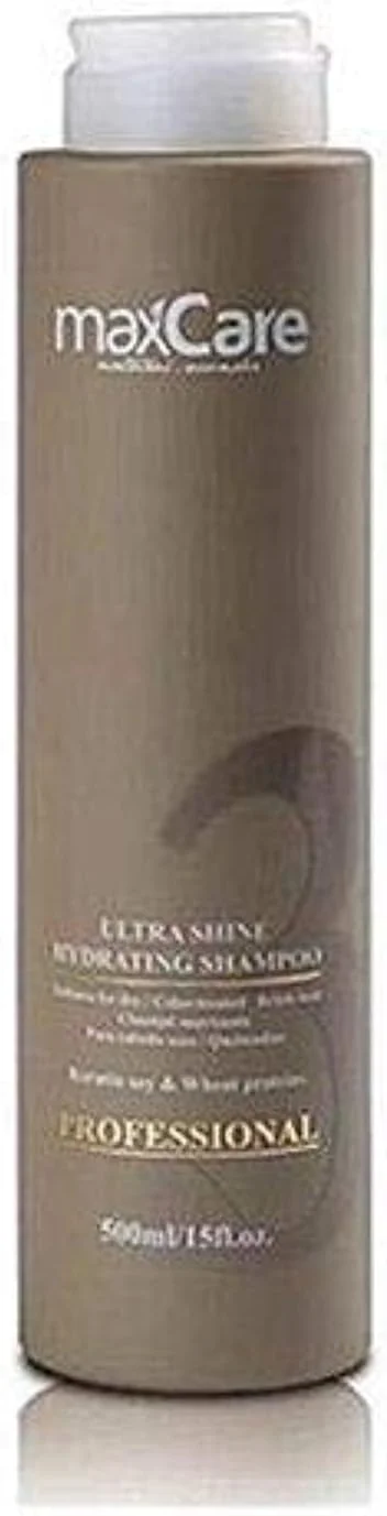 شامپو کراتین مراقبت خانگی آبرسان و درخشان کننده فوق العاده حرفه ای مکس کر - 500 میلی لیتر