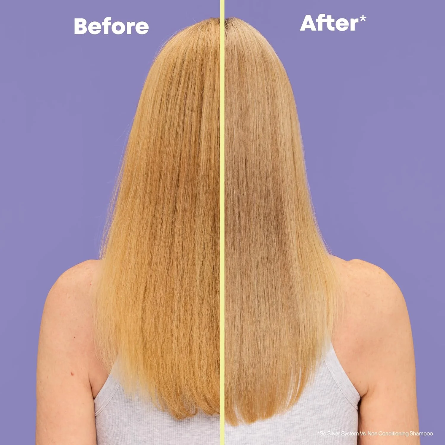 شامپو بنفش ماتریکس سو سیلور | خنثی کننده زردی مو | رنگ دهنده، روشن کننده و تونر | برای موهای رنگ شده، بلوند، خاکستری، سفید و پلاتینی | 300 میلی لیتر | وگان