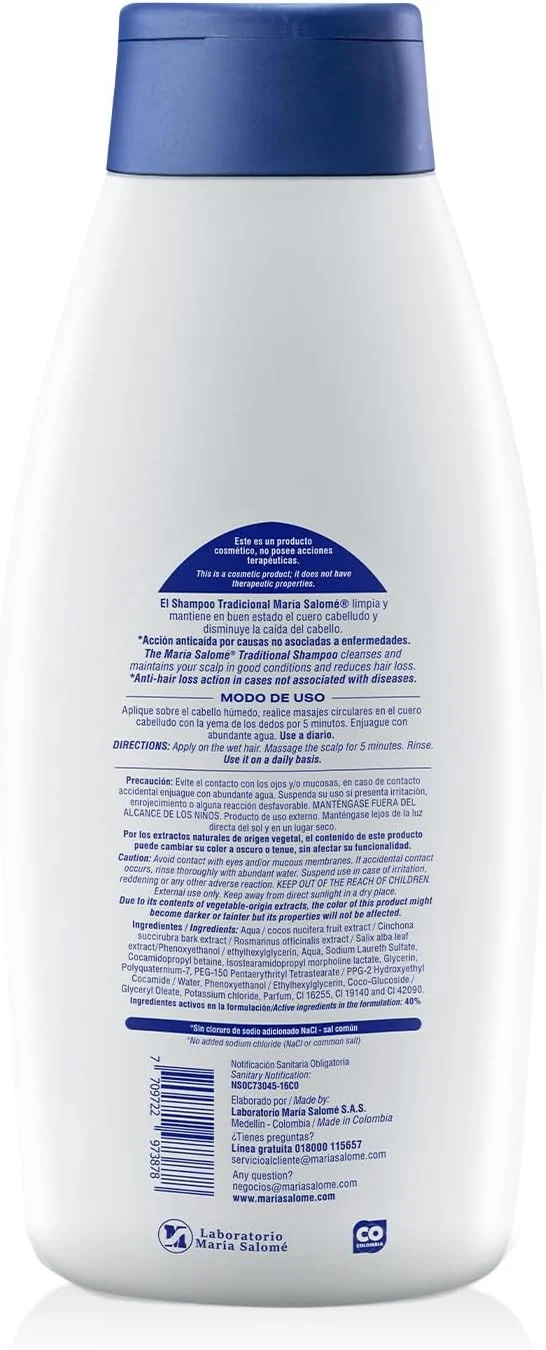 شامپو جلوگیری از ریزش مو ماریا سالومه 1000 میلی لیتر
