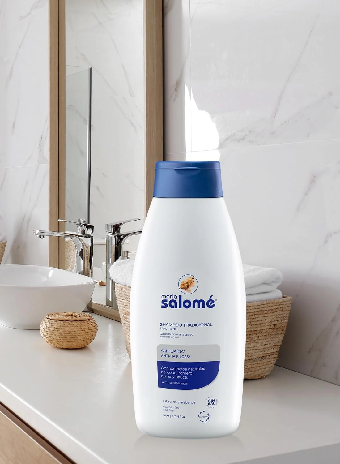 شامپو جلوگیری از ریزش مو ماریا سالومه 1000 میلی لیتر