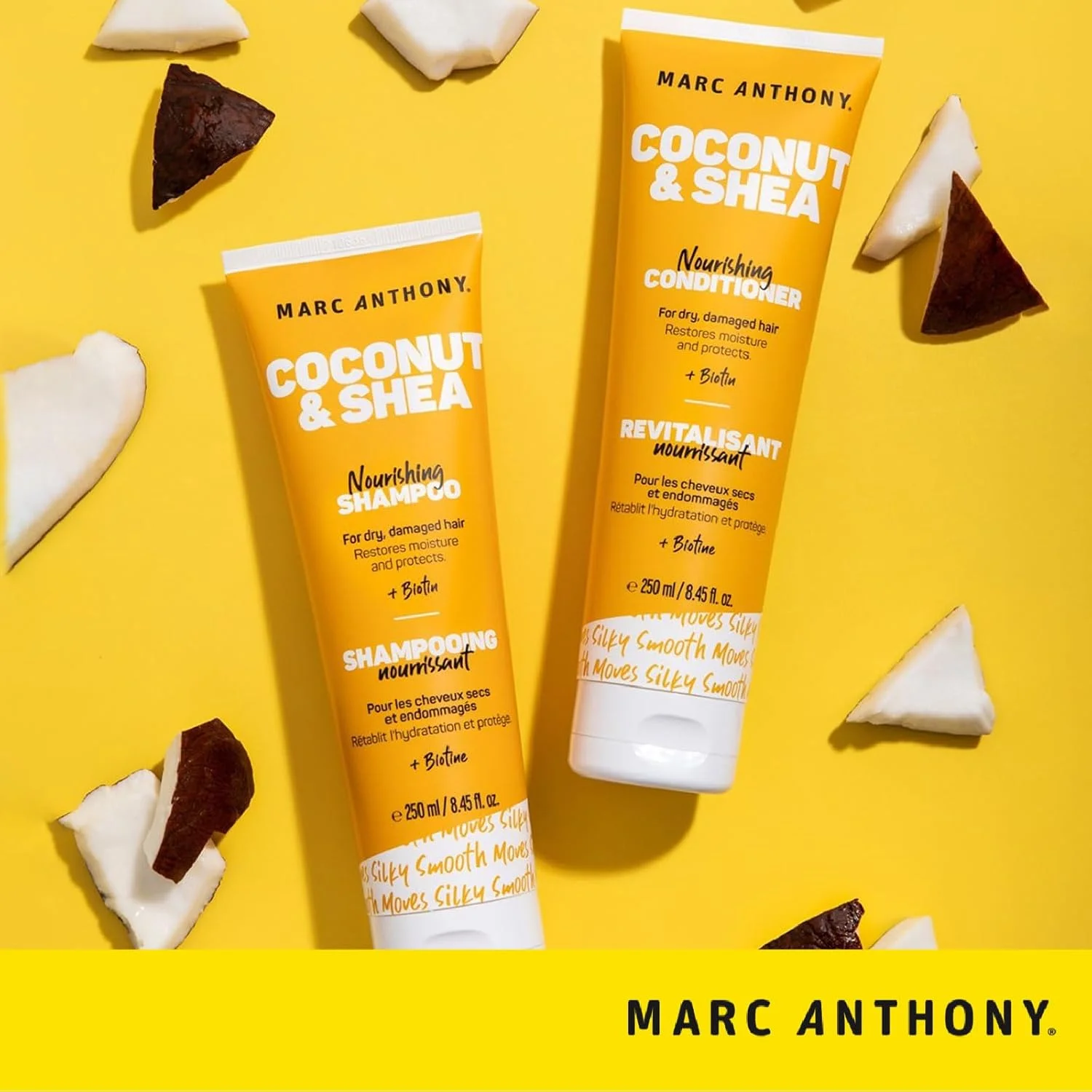 شامپو مغذی نارگیل و شی باتر مارک آنتونی، 250 میلی لیتر