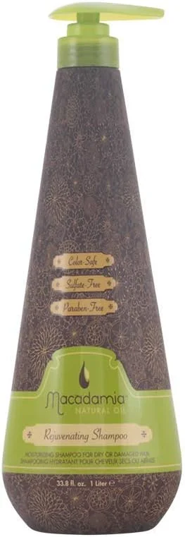 شامپو احیا کننده روغن ماکادمیا نچرال اویل، بدون سولفات و ایمن برای رنگ مو، ۱۰۰۰ میلی لیتر