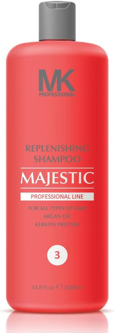 شامپو ترمیم کننده موهای مجستیک کراتین مناسب بانوان، ۱۰۰۰ میلی لیتر