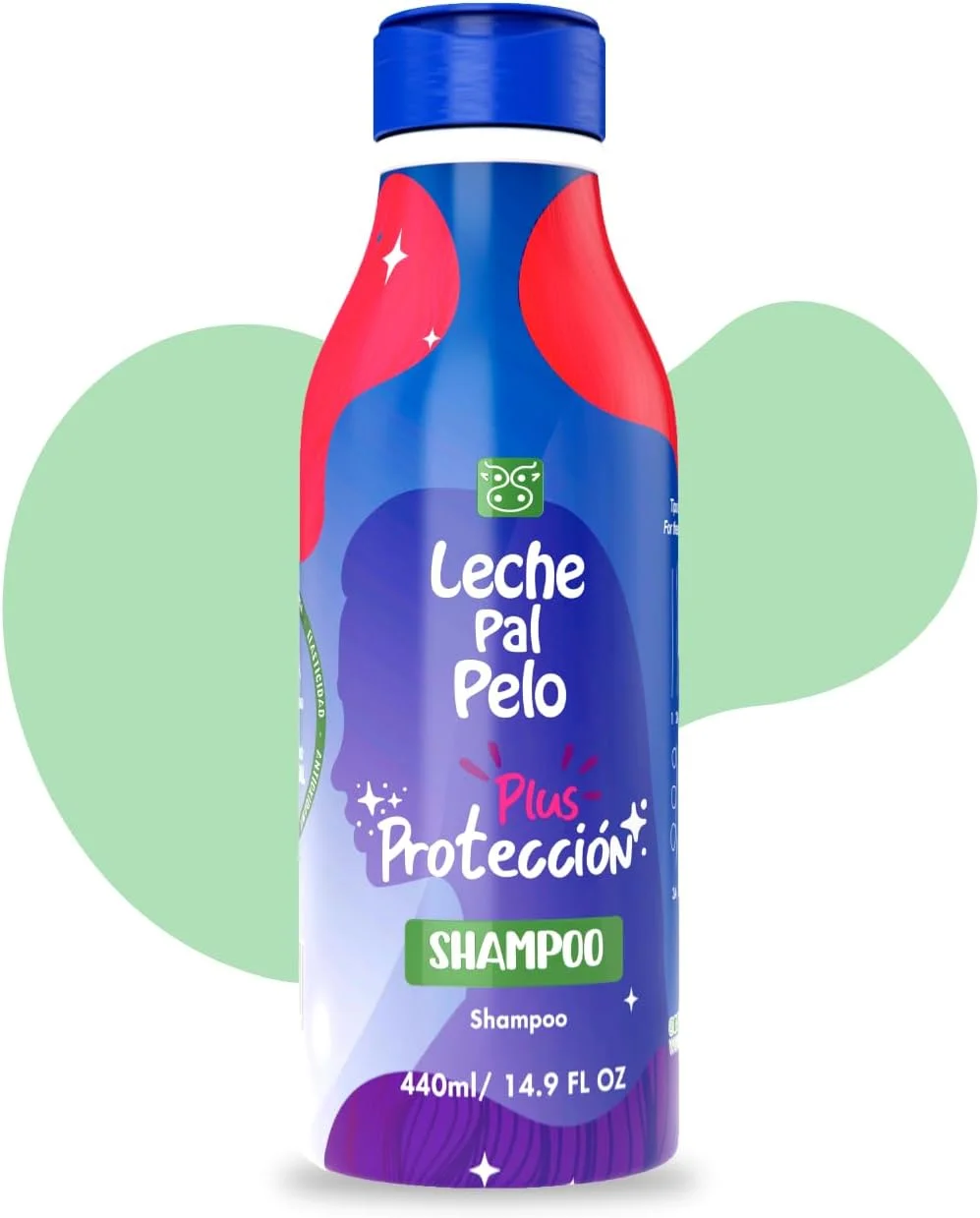 لچه پال پلو (شامپو 440 میلی لیتر) - شامپو محافظت از رنگ مو، درمان بدون نمک، شامپو روزانه برای موهای رنگ شده 440 میلی لیتر