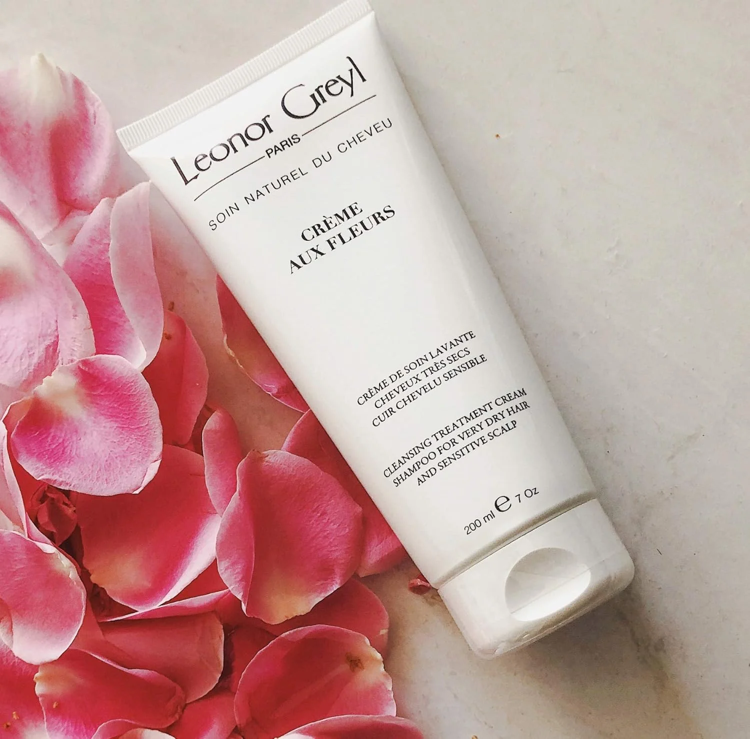 شامپو کرم درمانی Leonor Greyl Creme Aux FlEUrs برای آقایان و بانوان 200 میلی لیتر