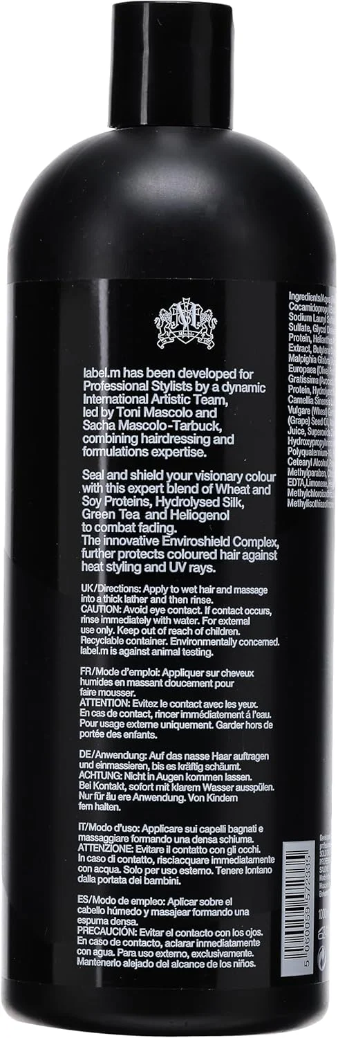 شامپو تثبیت کننده رنگ مو 1 لیتری (تک عددی)