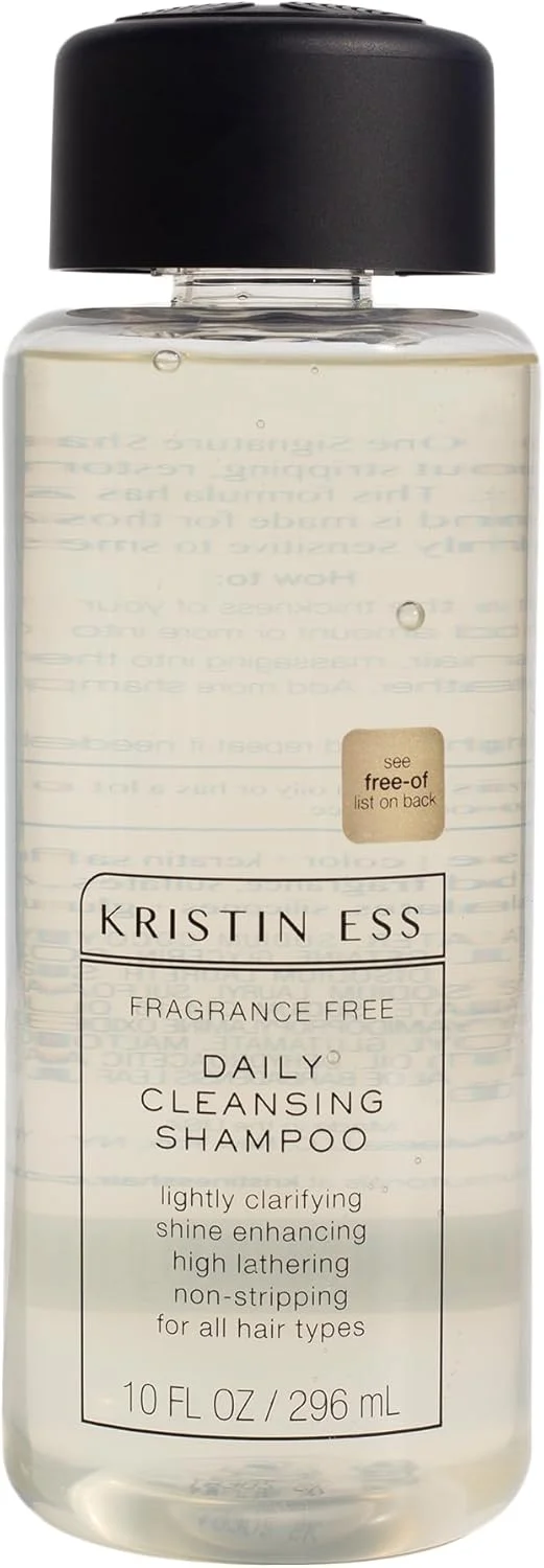 شامپو پاک کننده روزانه بدون عطر Kristin Ess مناسب برای آقایان و بانوان 295 میلی لیتر