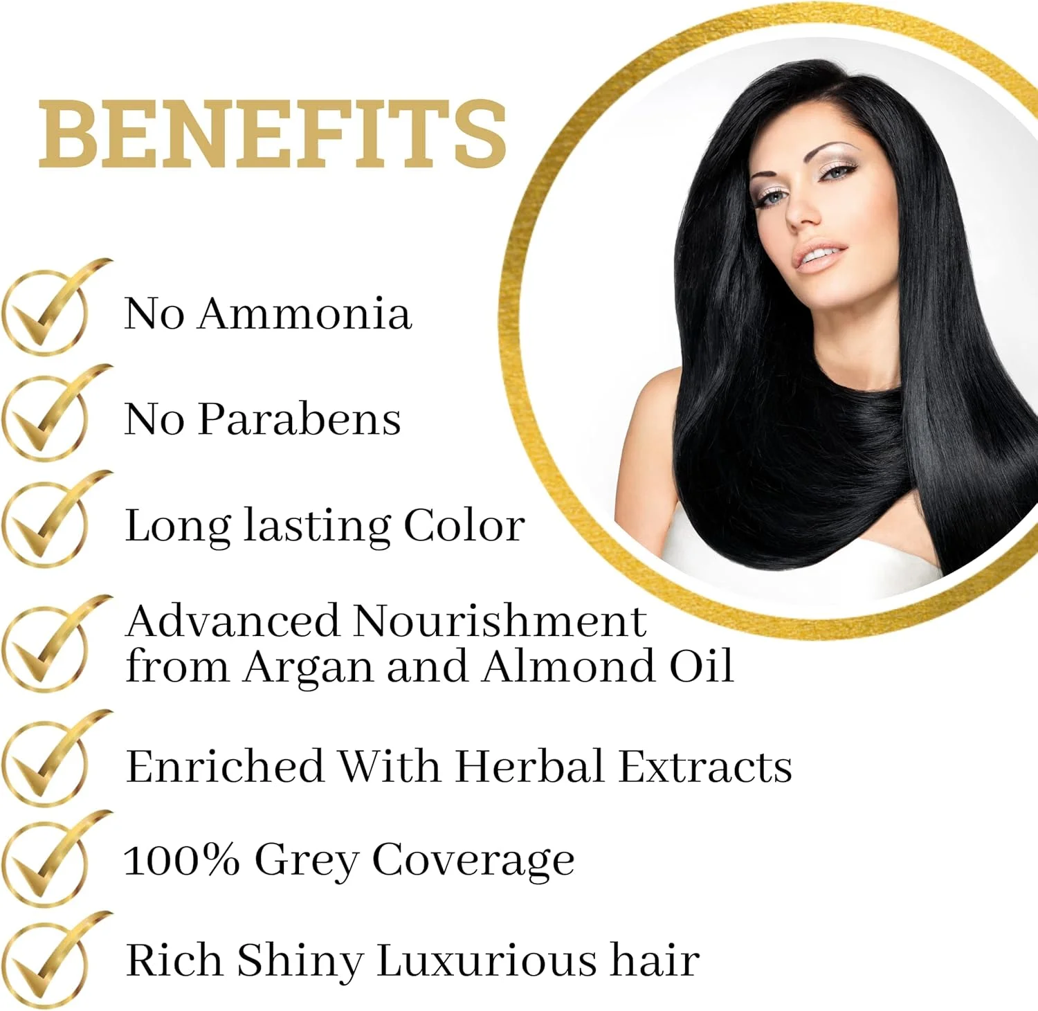 شامپو رنگ مو کوکیلا برای آقایان و بانوان | بدون آمونیاک - بدون پارابن | 10 جفت دستکش رایگان، مشکی طبیعی 200 میلی لیتر