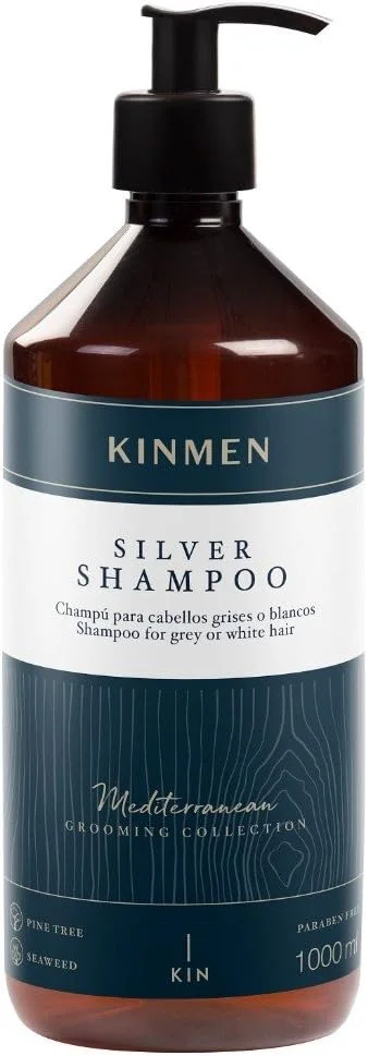 شامپو نقره ای کین کازمتیکس KINMEN (100 میلی لیتر)