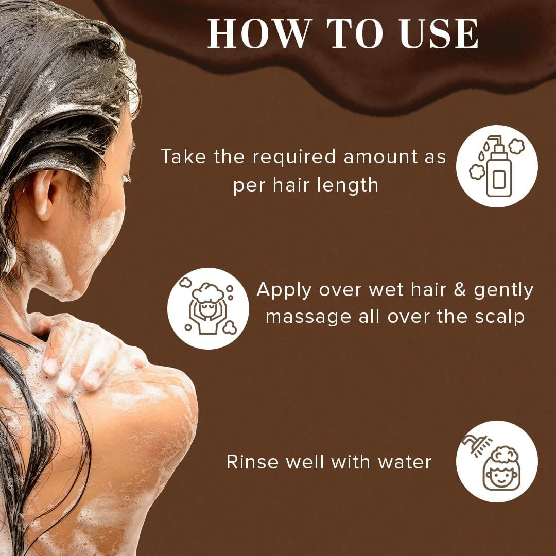 شامپو شیكاکای طبیعی Khadi، برای موهای سالم و قوی، مناسب برای انواع مو، بسته 2 عددی (210 * 2) (420 میلی لیتر)