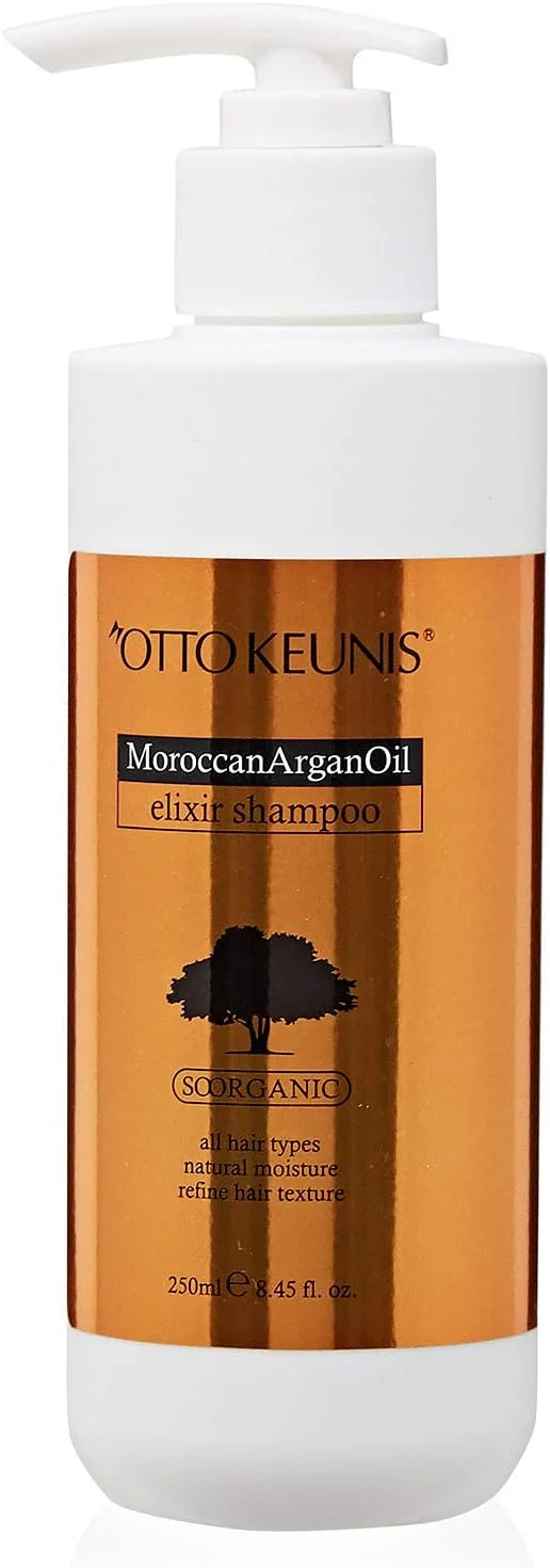 شامپو الکسیر روغن آرگان مراکشی Otto Keunis برای موهای آسیب دیده - 250 میلی لیتر