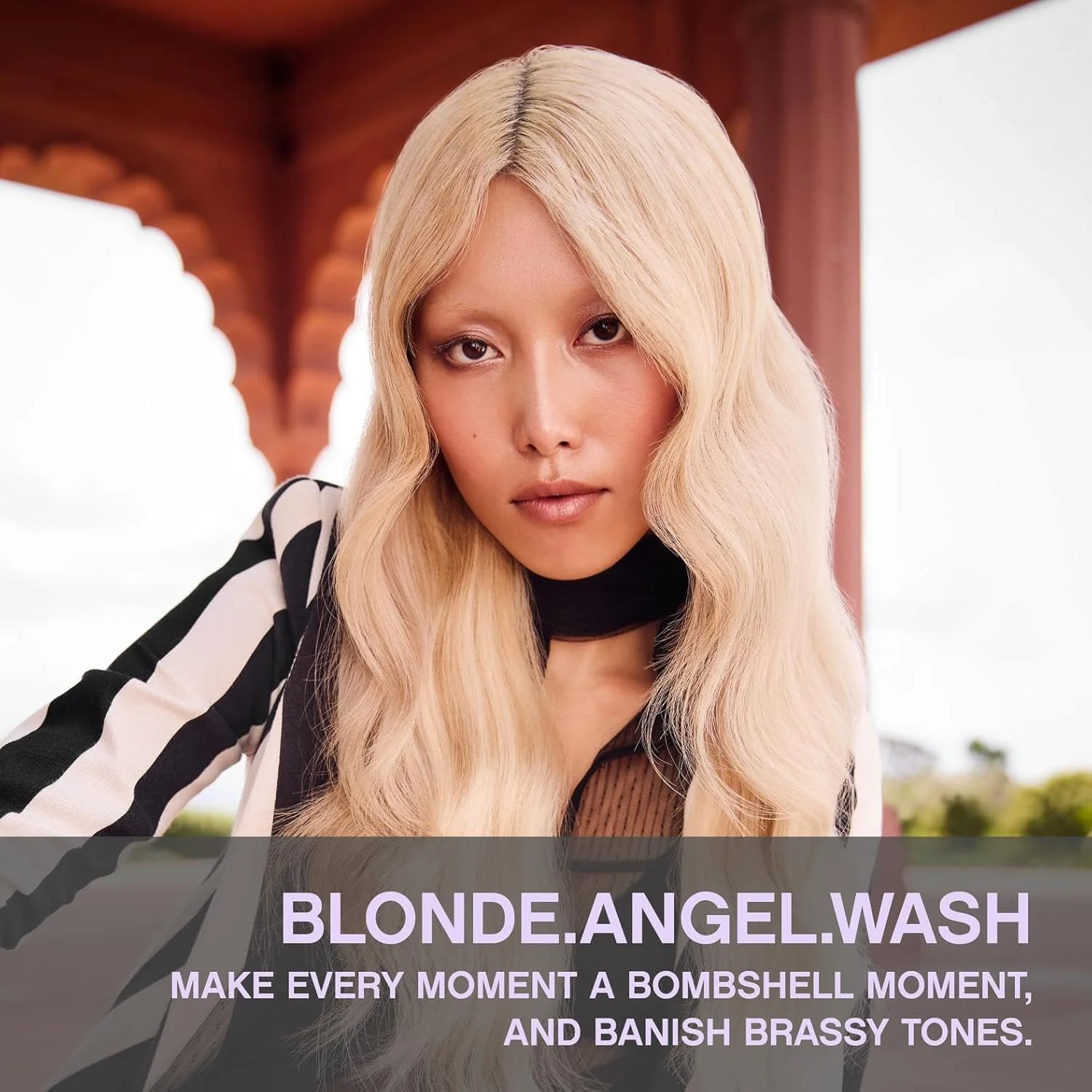 شامپو تقویت کننده رنگ موهای بلوند کوین مورفی مدل Blonde Angel Wash، حجم 250 میلی لیتر