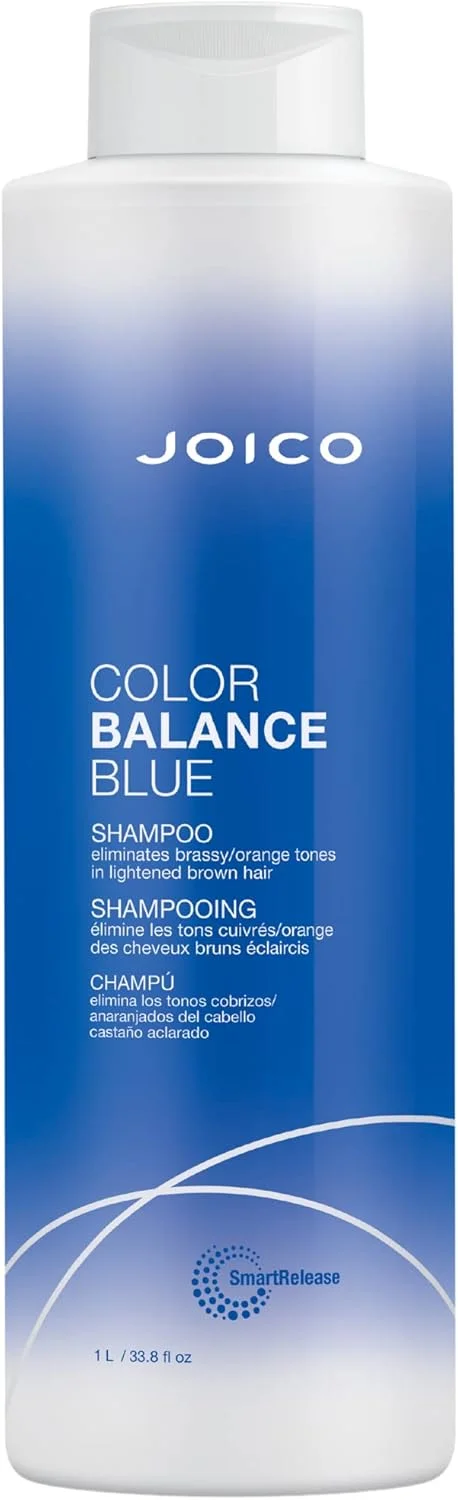 شامپو بالانس رنگ آبی جویکو، خنثی کننده ته رنگ های مسی، محافظ موهای رنگ شده، حاوی کراتین و عصاره چای سبز