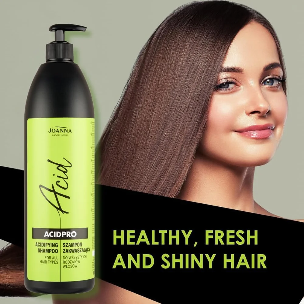 محصولات حرفه ای جوآنا AcidPro Complex – درمان فشرده مو – شامپو متعادل کننده pH – تثبیت کننده رنگ – محافظت، تقویت و آماده سازی مو برای حالت دهی بیشتر - 1000 میلی لیتر محصولات حرفه ای جوآنا AcidPro Complex – درمان فشرده مو – شامپو متعادل کننده pH – تثبیت کننده رنگ – محافظت، تقویت و آماده سازی مو برای حالت دهی بیشتر - 1000 میلی لیتر