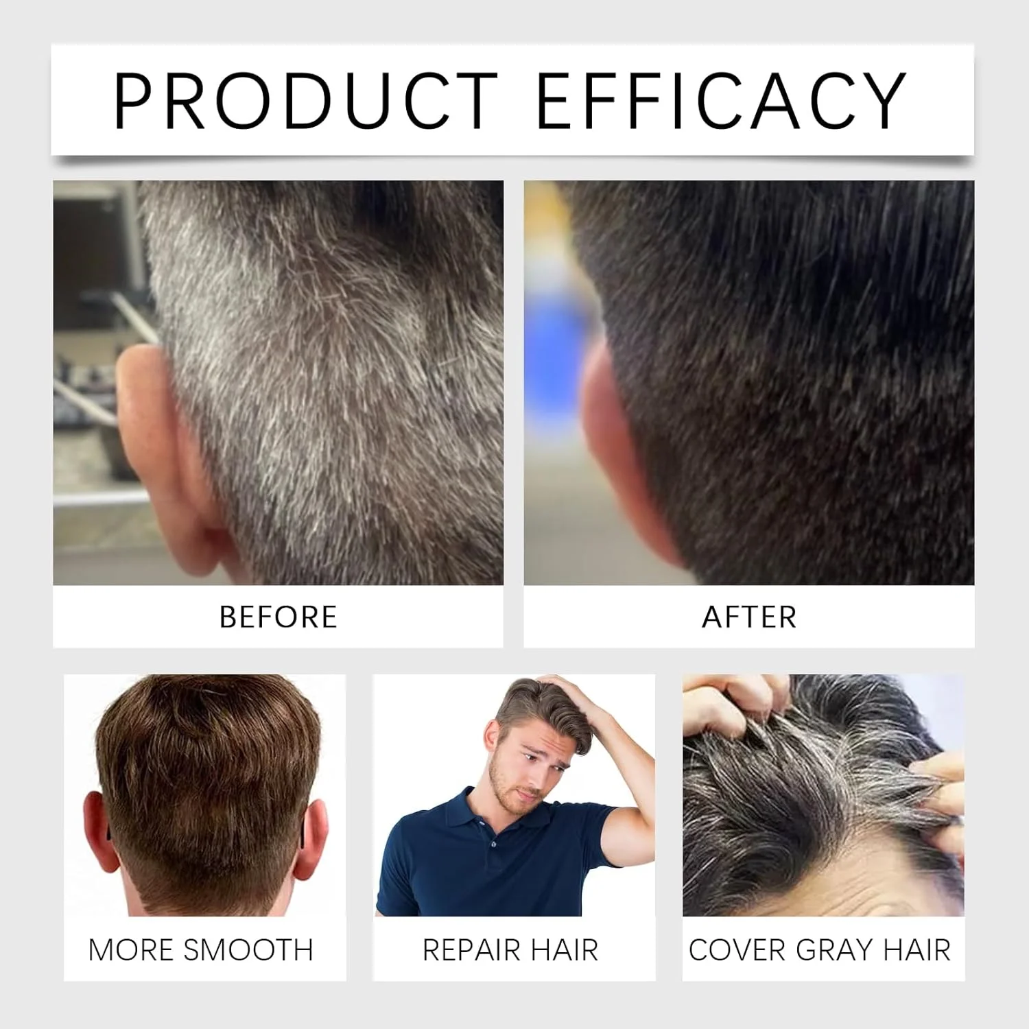 شامپو رنگ موی قهوه ای فوری، فرمول نیمه دائمی، رنگ آمیزی طبیعی مو، ماندگاری سریع تا 30 روز، پوشش صاف برای آقایان و بانوان، رنگ قهوه ای با عملکرد سریع به همراه روغن های مغذی