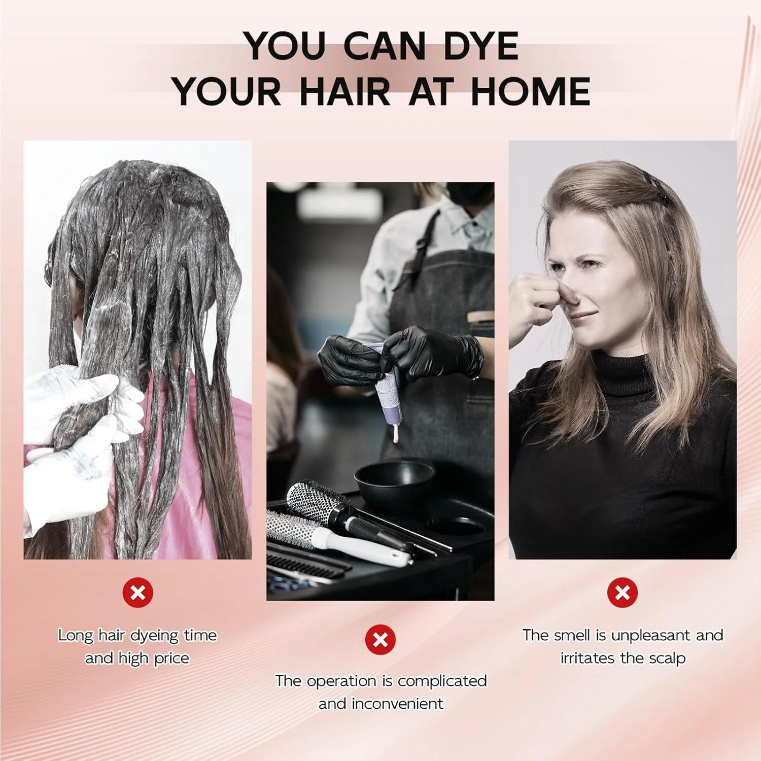 شامپو رنگ موی فوری مشکی، رنگ موی مشکی، شامپو رنگ مو برای آقایان و بانوان، شامپو رنگ موی مشکی، پوشش 100% موهای سفید، آسان و سریع، ماندگاری 30 روزه، رنگ موی مشکی 3 در 1