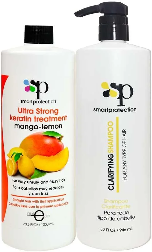 مجموعه درمان کراتینه فوق العاده قوی وانیلی Infinito Colors / Smart Protection به همراه شامپو پاک کننده 470 میلی لیتر