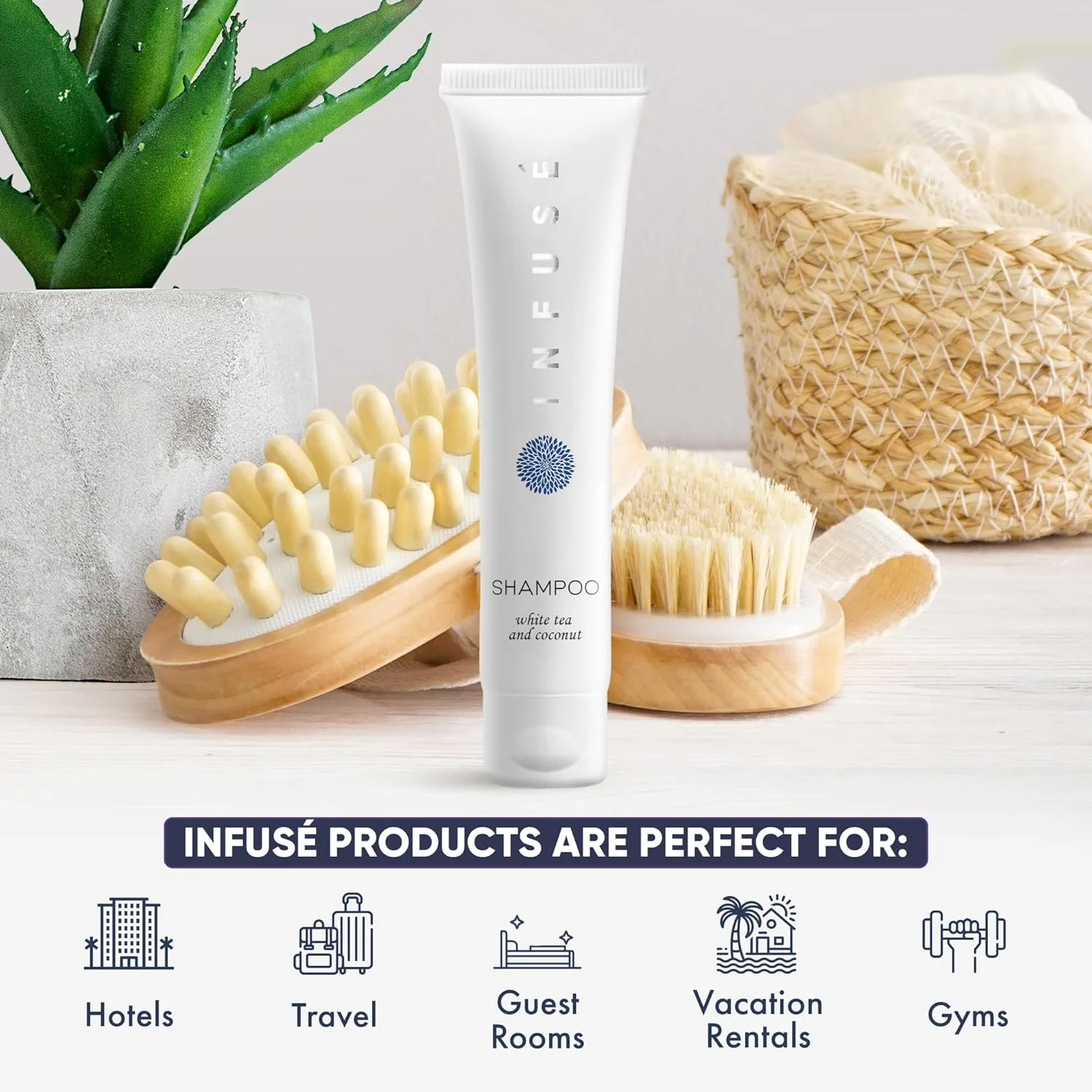 شامپو هتلی مسافرتی Infuse، حجم 30 میلی لیتر (بسته 20 عددی) شامپو هتلی مسافرتی Infuse، حجم 30 میلی لیتر (بسته 20 عددی)