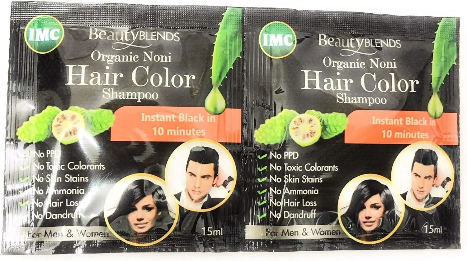 شامپو رنگ موی نونی IMC Beauty Blends - 15 میلی لیتر - 4 ساشه