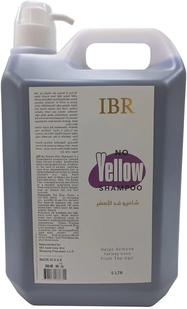 شامپو ضد زردی آی بی آر 5 لیتری