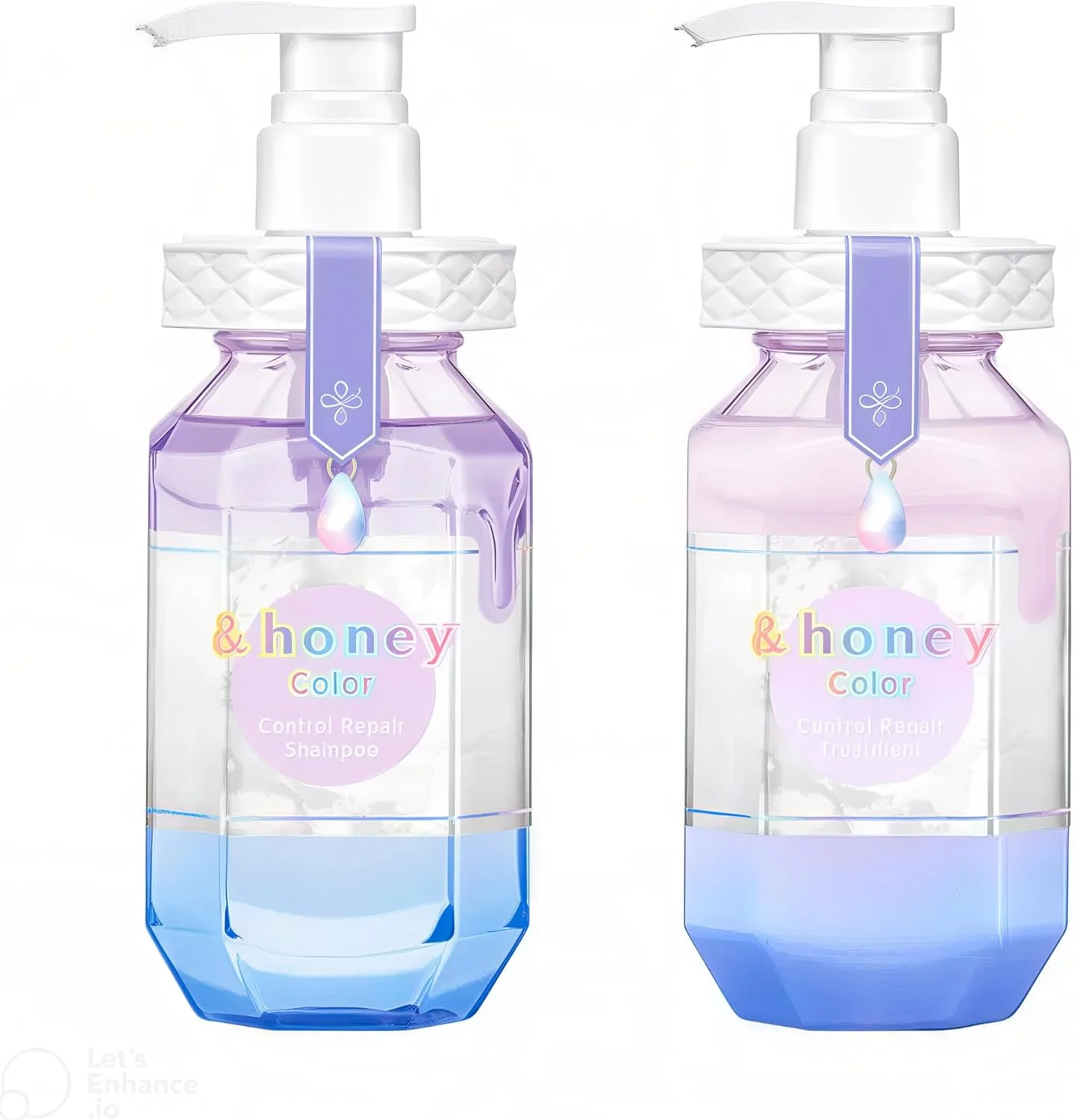 مجموعه شامپو و درمان ترمیم کننده و کنترل کننده رنگ مو &Honey، حجم ۴۴۰ میلی لیتر مجموعه شامپو و درمان ترمیم کننده و کنترل کننده رنگ مو &Honey، حجم ۴۴۰ میلی لیتر