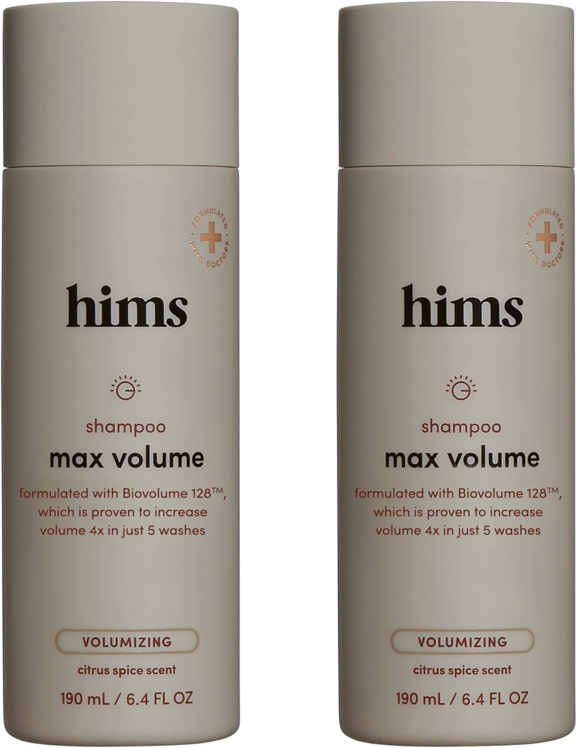 شامپو افزایش حجم مو مردانه HIMS & HERS، بسته 2 عددی - شامپو حجم دهنده برای مردان - رایحه ادویه مرکبات - شامپو طبیعی مردانه حجم، درخشندگی و حالت ارتجاعی به موها می بخشد - 2 بطری 190 میلی لیتری شامپو افزایش حجم مو مردانه HIMS & HERS، بسته 2 عددی - شامپو حجم دهنده برای مردان - رایحه ادویه مرکبات - شامپو طبیعی مردانه حجم، درخشندگی و حالت ارتجاعی به موها می بخشد - 2 بطری 190 میلی لیتری