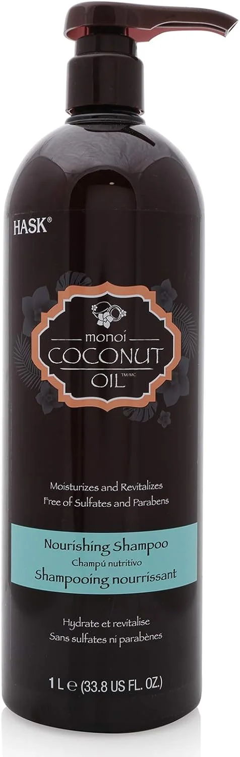 شامپو مغذی روغن نارگیل منوی هاسک - 1 لیتر