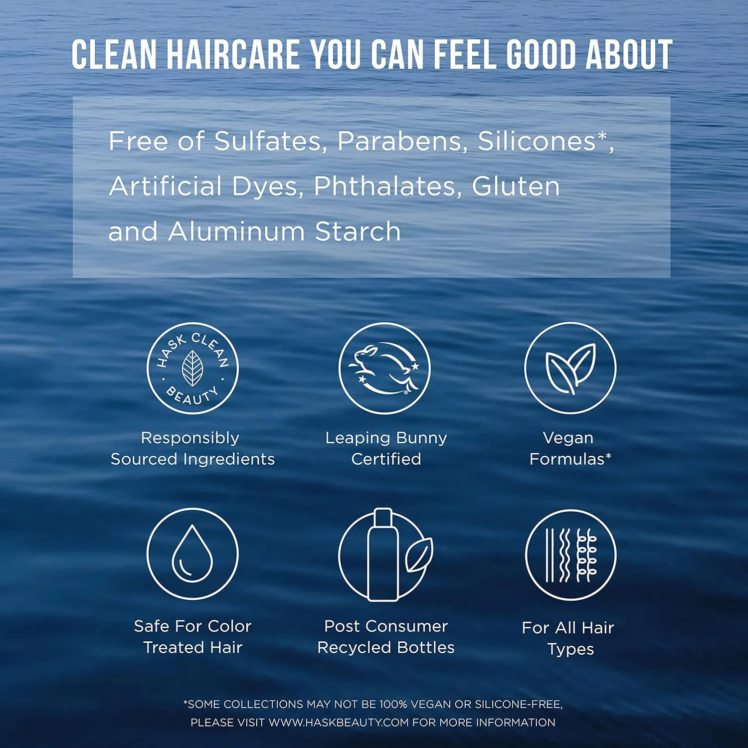 شامپو محافظ رنگ مو هاسک 355 میلی لیتر