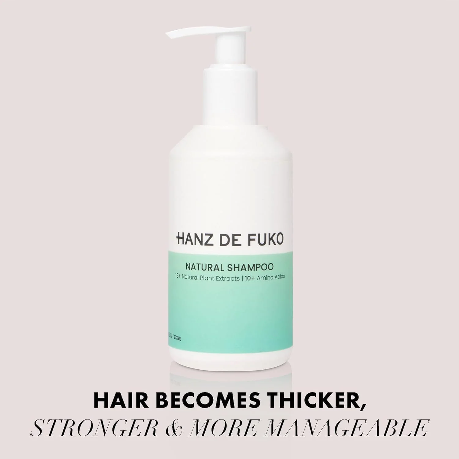 شامپو طبیعی ممتاز هانز دی فوکو – پاک کننده موی با عملکرد بالا – بدون سولفات و پارابن – تسکین دهنده تحریک پوست سر – 16+ عصاره گیاهی طبیعی - 237 میلی لیتر