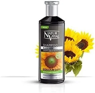 شامپو حنا مشکی مو - رنگ و درخشش - 300 میلی لیتر / طبیعی و ارگانیک