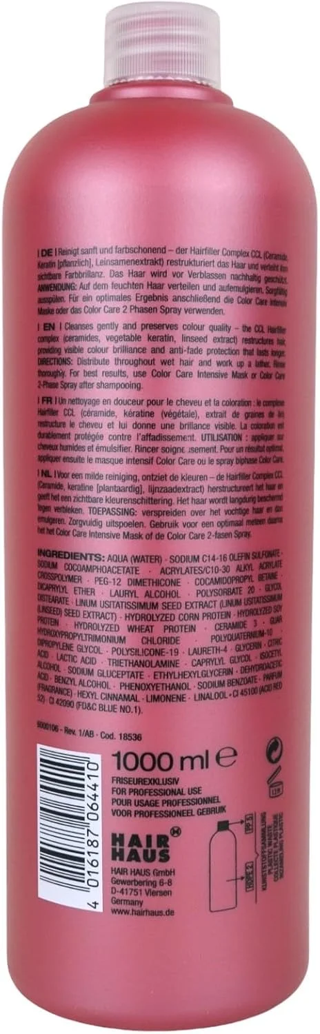 شامپو مراقبت از رنگ مو سوپر درخشان هیر هاوس 1000 میلی لیتر