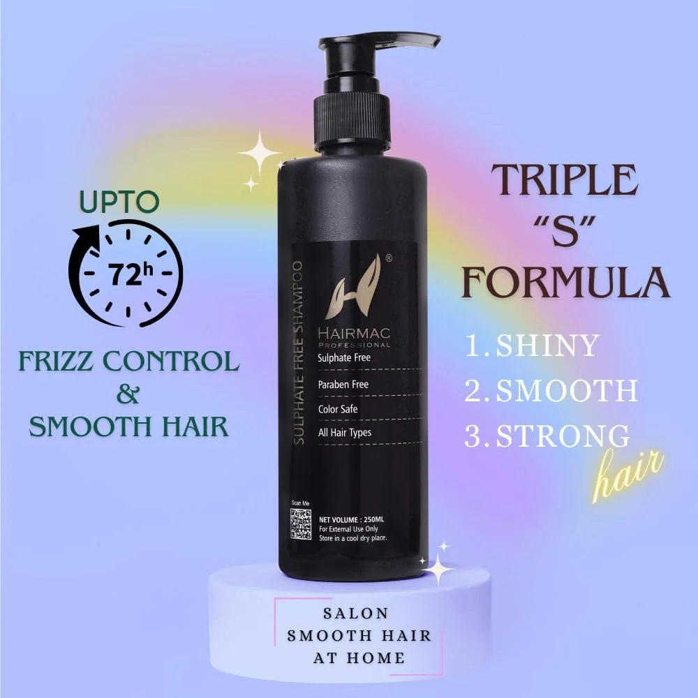 شامپو بدون سولفات هیرمک 250 میلی لیتر