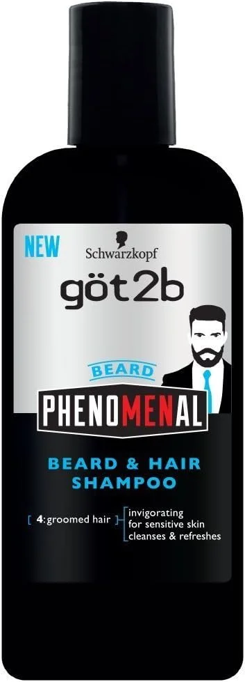 شامپو ریش و مو گات تو بی فنومنال، 250 میلی لیتر شامپو ریش و مو گات تو بی فنومنال، 250 میلی لیتر