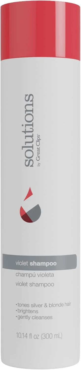 شامپو بنفش گریت کلیپس، 295 میلی لیتر | شامپو تونینگ تقویت کننده رنگ مو | برای موهای بلوند، خاکستری یا سفید شامپو بنفش گریت کلیپس، 295 میلی لیتر | شامپو تونینگ تقویت کننده رنگ مو | برای موهای بلوند، خاکستری یا سفید